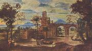 Romische Landschaft Annibale Carracci